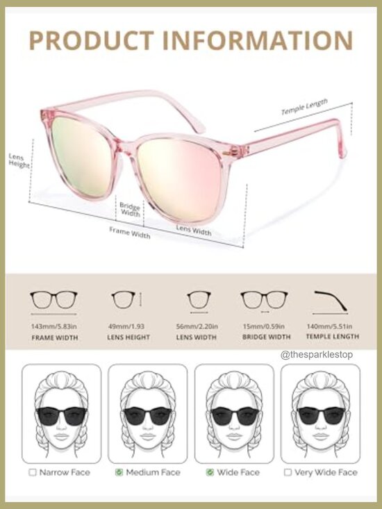 Polarized Square Mirrored Sunglasses with UV Protection Anti Glare main image 3